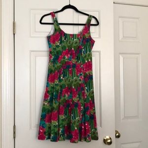 Floral sun dress